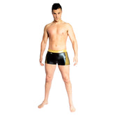 Emperor Shorts - Black Wetlook / Gold